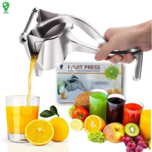 TECHIES Stainless Steel Fruit Press Manual Juice Squeezer | Hand Press Juicer